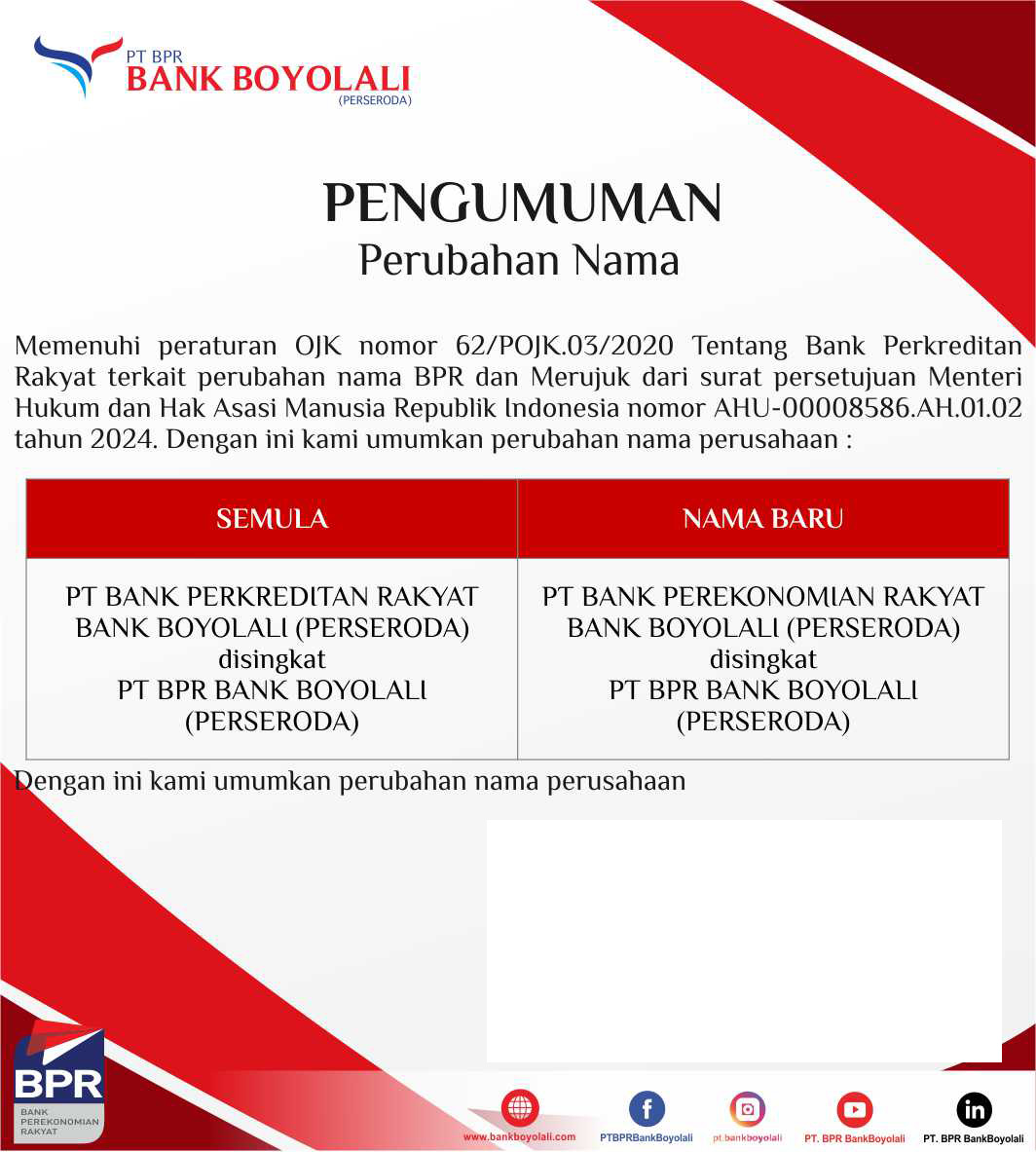 Perubahan Nama Versi